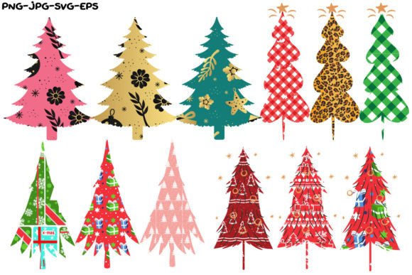 A Crafter's Review of the Christmas Tree Collection Graphics