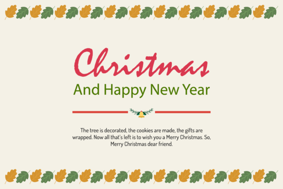 A Designer's Review of a Christmas Greeting Card Illustration