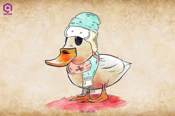A Designer's Take on the Duck Cozy Christmas Embroidery Design