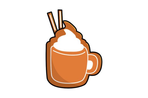 A Gingerbread Cookie Vector Asset for Festive Designs