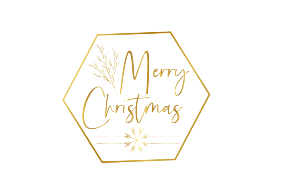 A Gold Holiday Graphic for Seasonal Product Collections