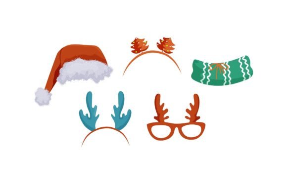 Christmas Art Graphics for Crafting Elegant Holiday Products