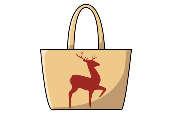 Christmas Bag Deer Vector Illustration: A Designer's Review