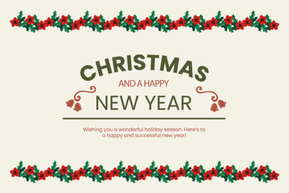 Christmas Greeting Card: A Versatile Graphic Design Asset