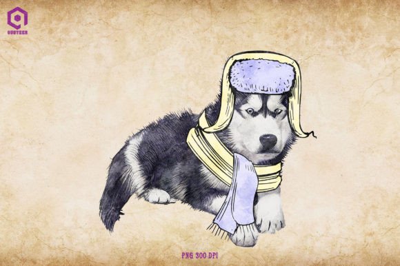 Reviewing the Siberian Husky Cozy Christmas Graphics